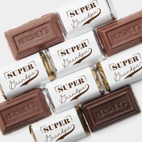 Super Grandpa Hersheys Miniatures