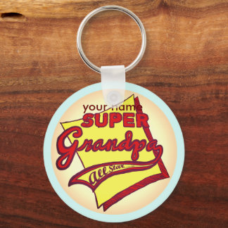 Super Grandpa   keychain