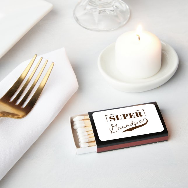Super Grandpa Matchboxes (Insitu)