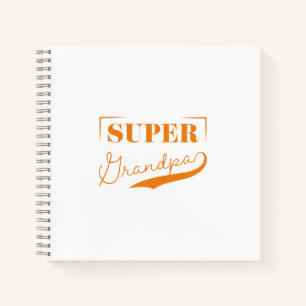 Super Grandpa Notebook