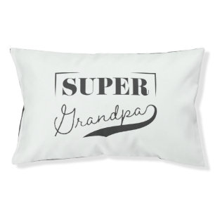 Super Grandpa Pet Bed