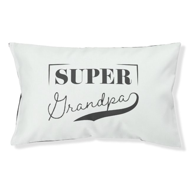 Super Grandpa Pet Bed (Front)