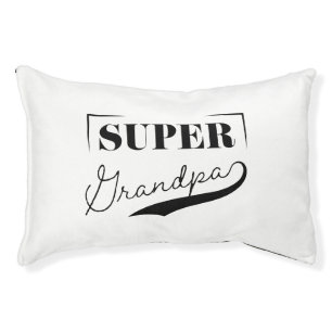 Super Grandpa Pet Bed