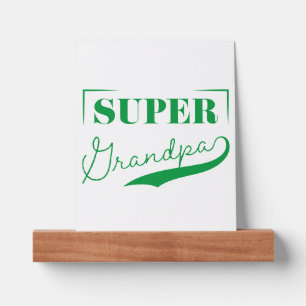 Super Grandpa Picture Ledge
