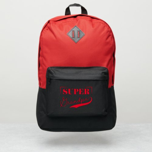 Super Grandpa Port Authority Backpack