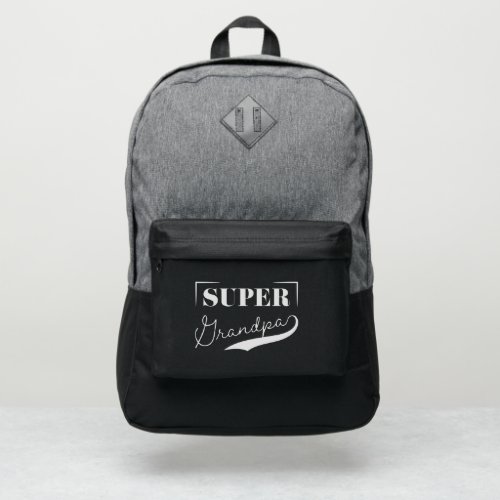 Super Grandpa Port Authority Backpack