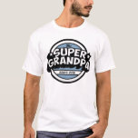 Super Grandpa T-Shirt<br><div class="desc">Super Grandpa. Pop graphic design. Style comics. Art by José Ricardo.</div>