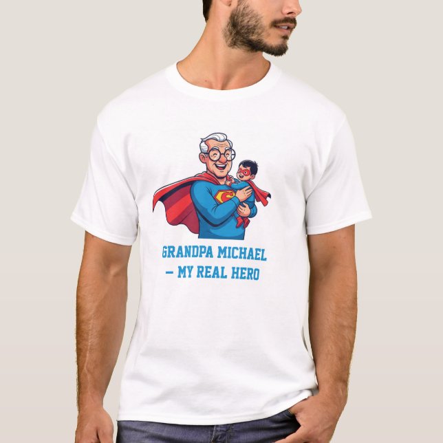 Super Grandpa T-Shirt (Front)