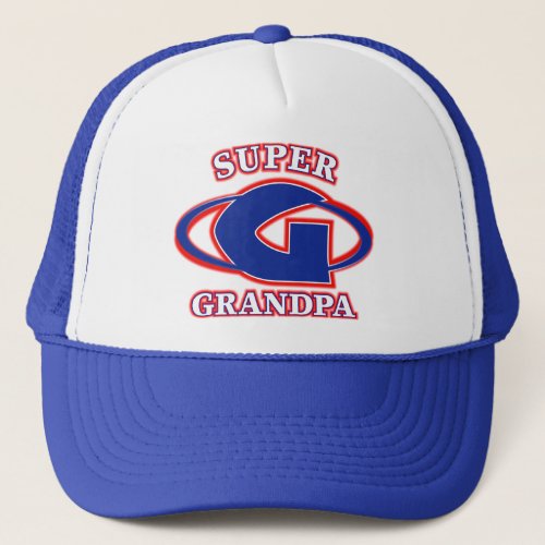 Super Grandpa Trucker Hat