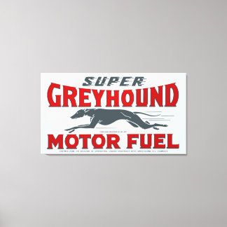 Super Greyhound Motor Fuel Canvas Print