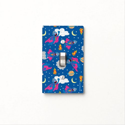Super Grover 20 Night Sky Pattern Light Switch Cover