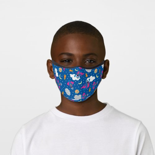 Super Grover 20 Night Sky Pattern Premium Face Mask