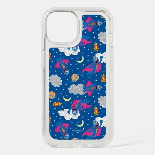 Super Grover 20 Night Sky Pattern iPhone 15 Case