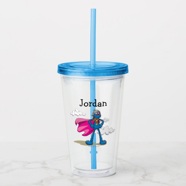 Super Grover Acrylic Tumbler (Front)