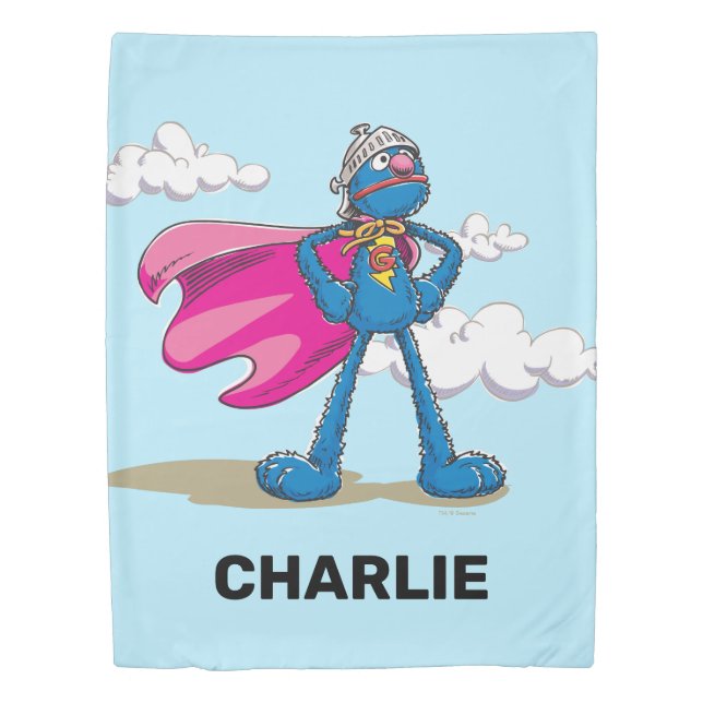 Super Grover Duvet Cover (Front)
