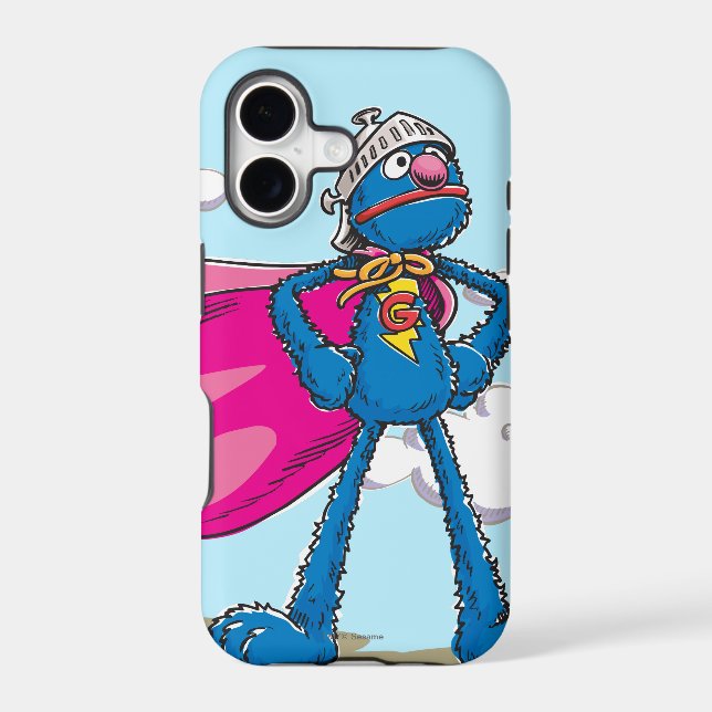 Super Grover Iphone Case (Back)