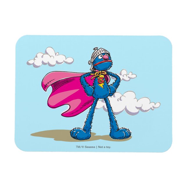 Super Grover Magnet (Horizontal)