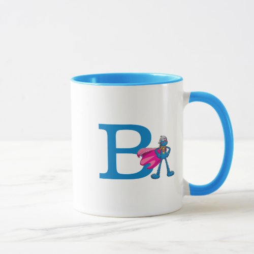 Super Grover Monogram B Mug