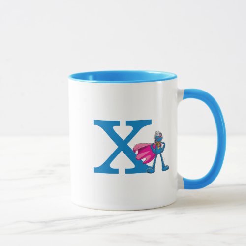 Super Grover Monogram X Mug