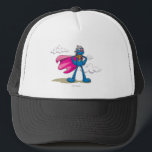 Super Grover Trucker Hat<br><div class="desc">It's Super Grover in his cape and helmet! This item is recommended for ages 13 . © 2014 Sesame Workshop. www.sesamestreet.org</div>