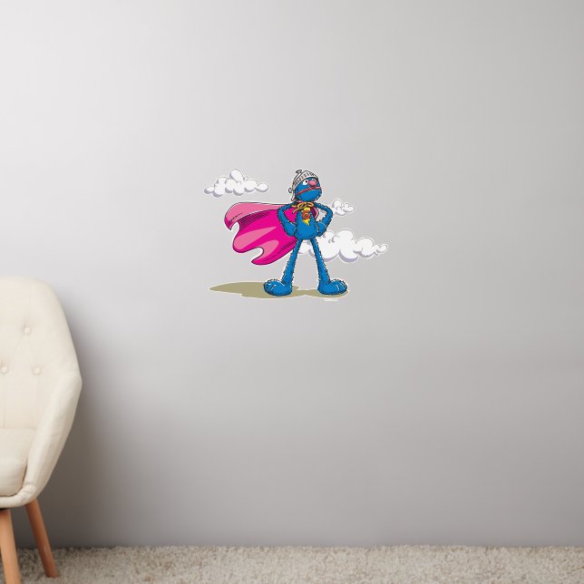 Super Grover Wall Decal (Living Room 2)