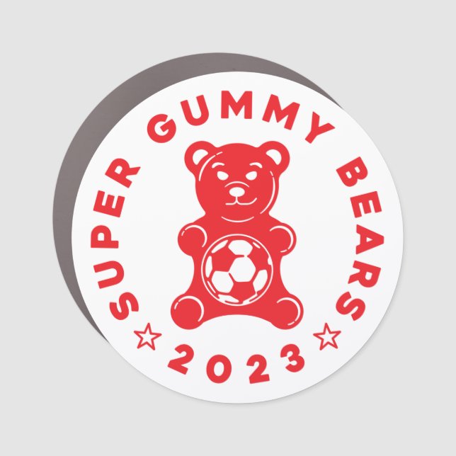 Super Gummy Bears Magnet (Front)