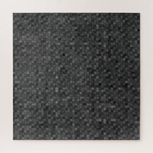 Super Hard Black Mosaic Jigsaw Puzzle