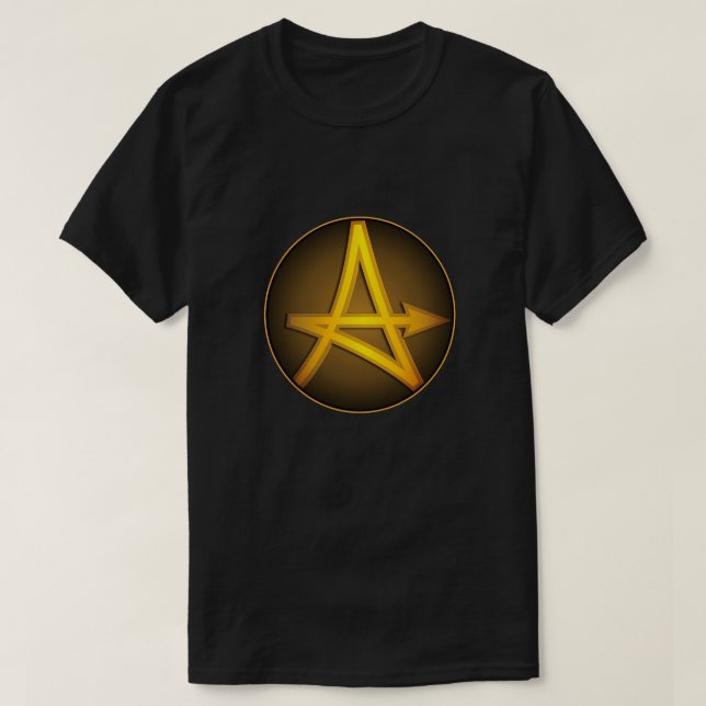 Super Hero "A" Insignia T-Shirt (Design Front)