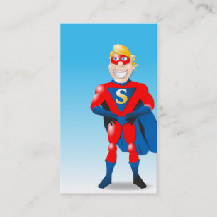 Super Hero Business Card Shell