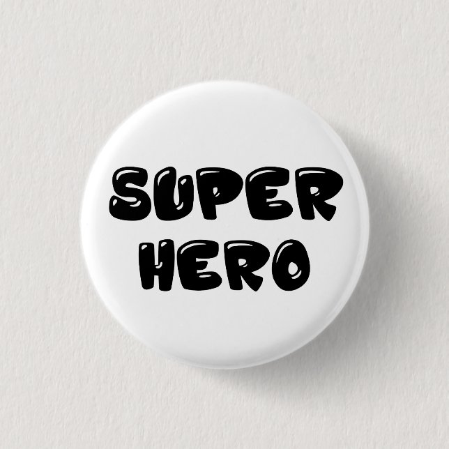 Super hero button (Front)