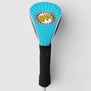 Super Hero Classic Bam! Action Bubble Golf Head Cover
