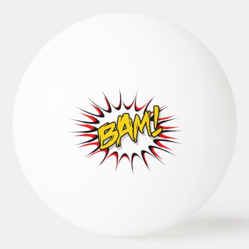 Super Hero Classic Bam Action Bubble Ping Pong Ball