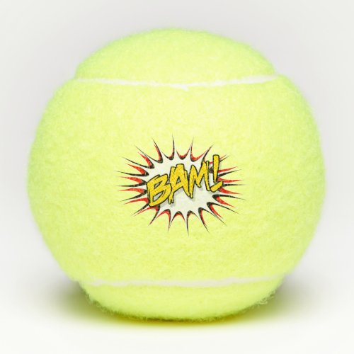 Super Hero Classic Bam Action Bubble Tennis Balls