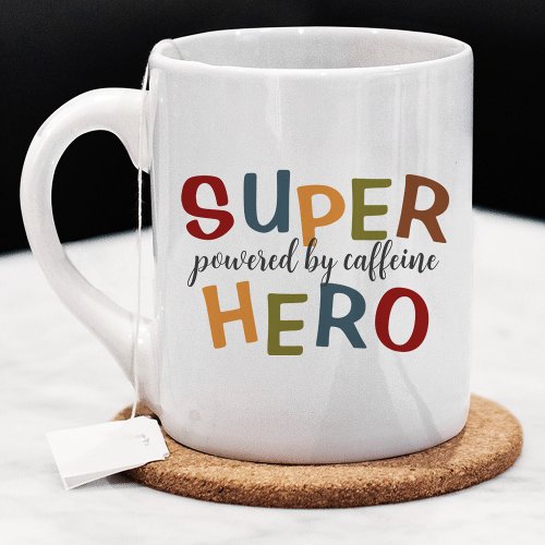 Super Hero Dad Fathers Day Coffee Mug