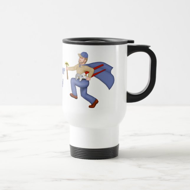 Super Hero Dad Travel Mug (Right)