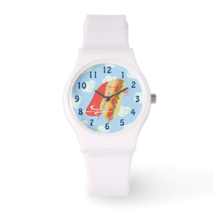Super Hero Flying Caped Sandwich Fun Watch