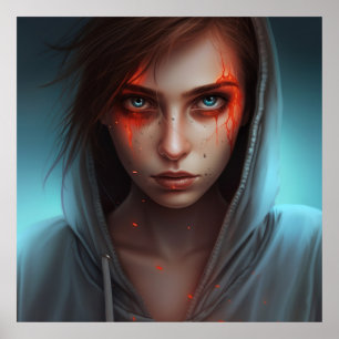 Super Hero Girl Poster