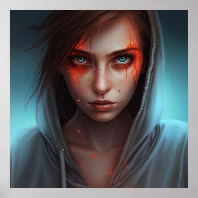 Super Hero Girl Poster (Front)