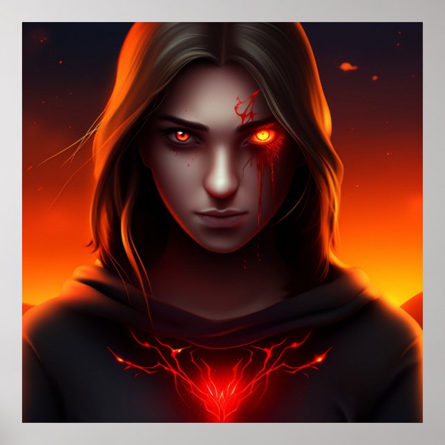 Super Hero Girl Poster (Front)