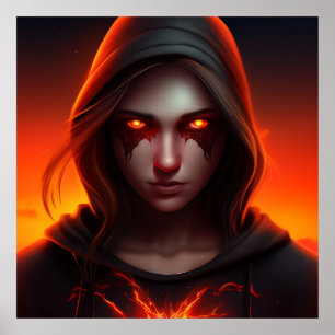 Super Hero Girl Poster