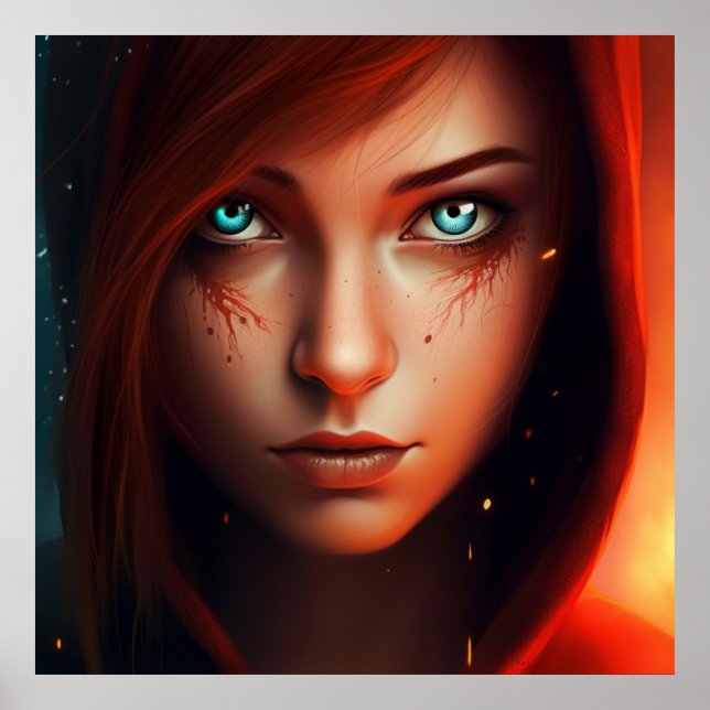 Super Hero Girl Poster (Front)