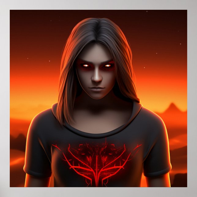 Super Hero Girl Poster (Front)