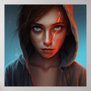 Super Hero Girl Poster