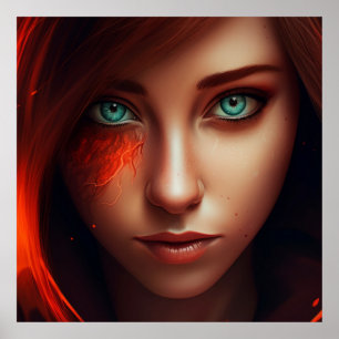 Super Hero Girl Poster