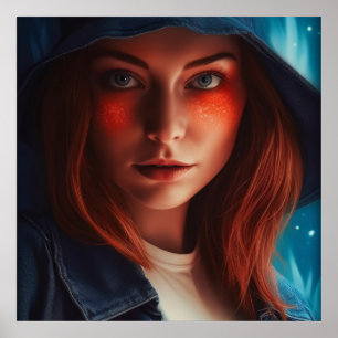 Super Hero Girl Poster