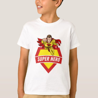 Super hero kids red T-Shirt