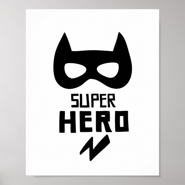 Super Hero Poster (Front)