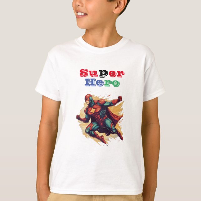 Super Hero Quicksilver Strike T-Shirt (Front)