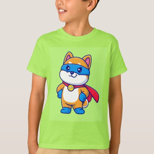 Super Hero Rabbit  T_Shirt