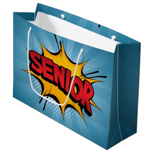 Super Hero Senior Large Gift Bag